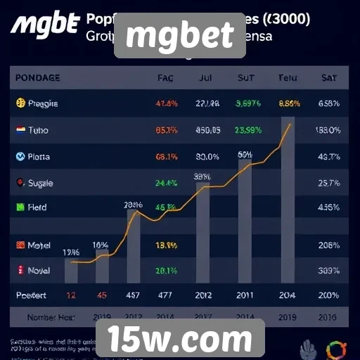 Estatísticas de jogos populares no mgbet